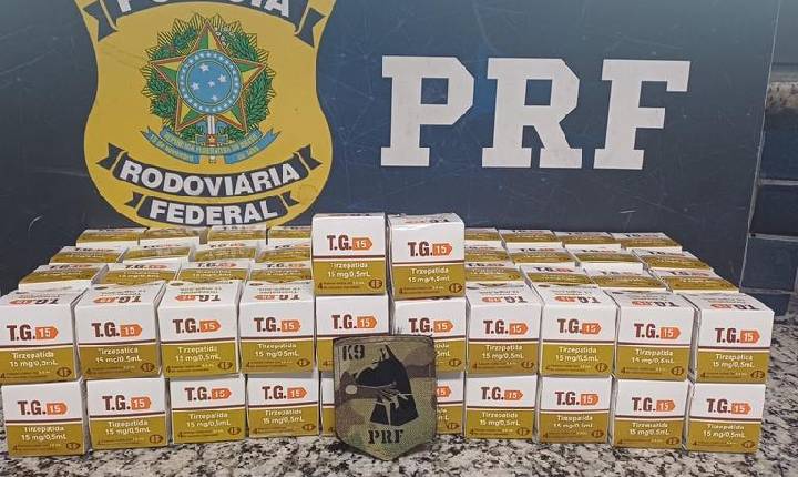 Mulher é presa pela PRF com medicamento proibido na BR-381 em Betim