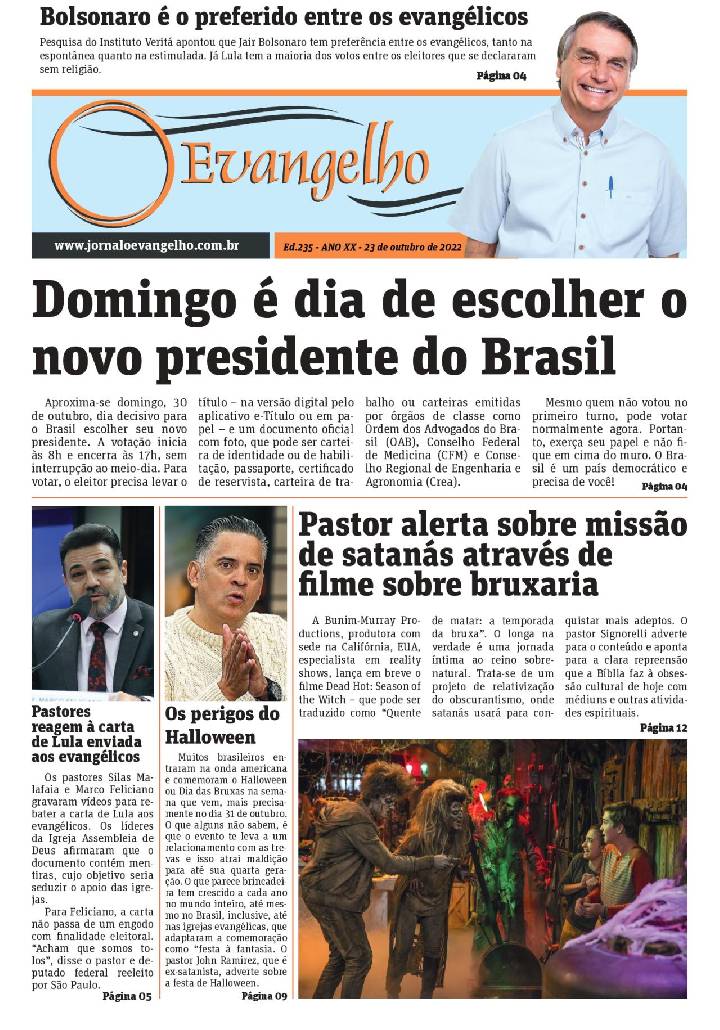 Pastor alerta sobre missão de satanás através de fi lme sobre bruxaria