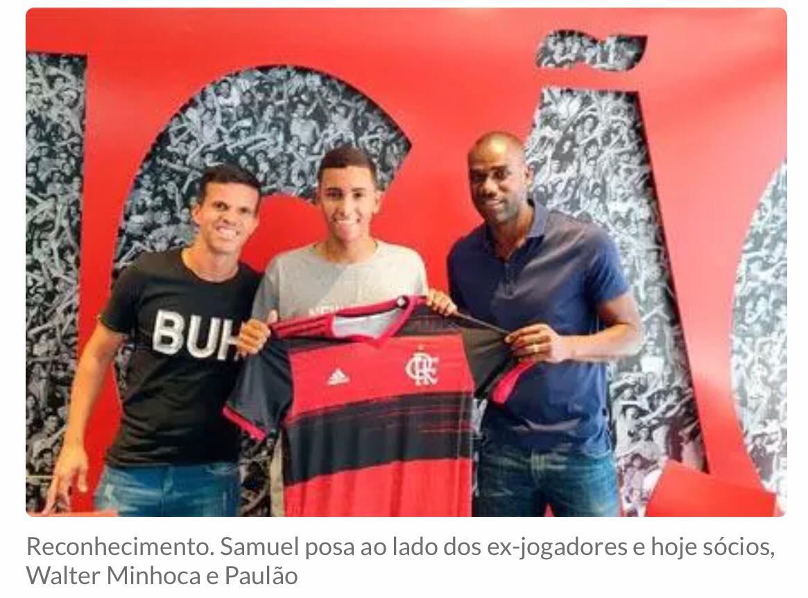 Betinense de 17 anos vai jogar pelo Flamengo