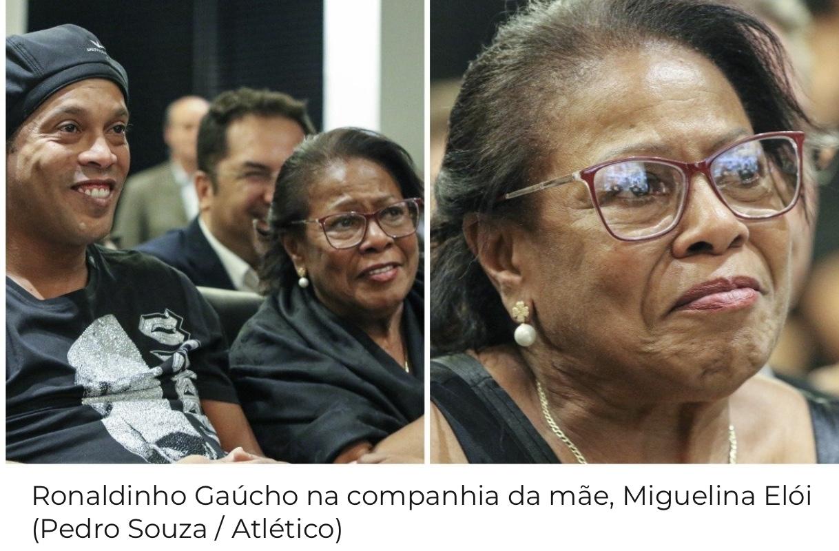 Mãe de Ronaldinho Gaúcho morre aos 71 anos em decorrência da Covid-19