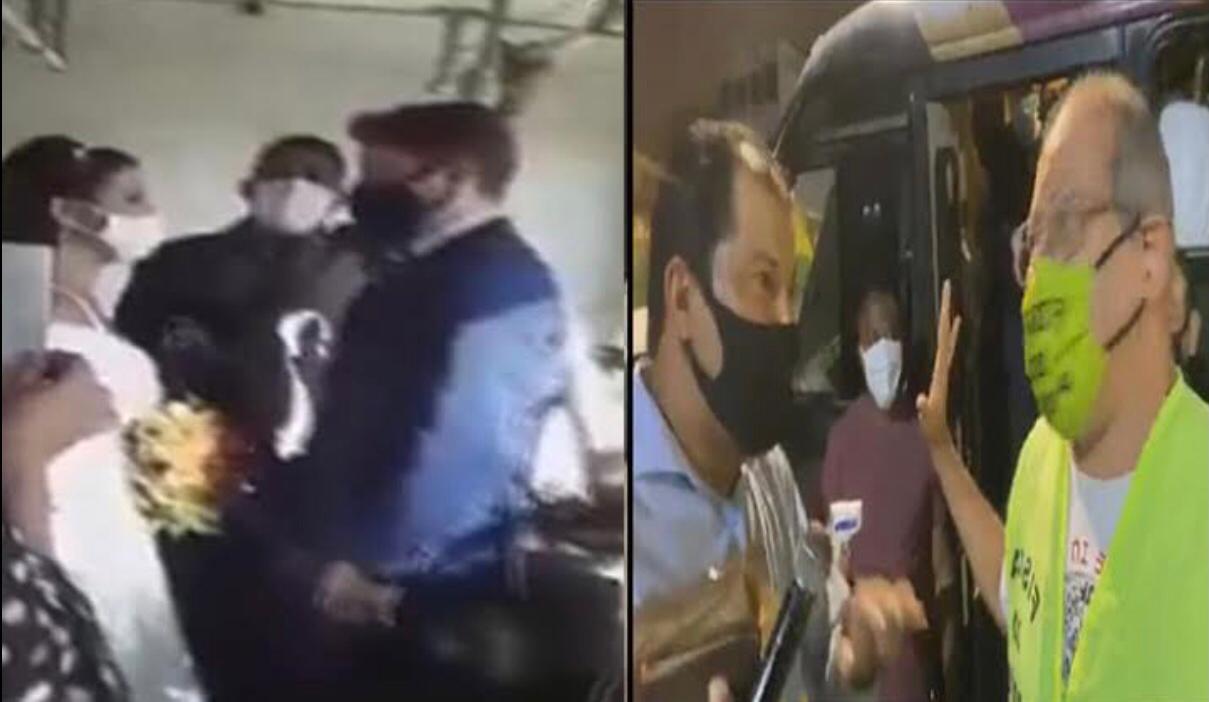 Depois de incentivo de Ezequiel Pires, pastores realizam culto e casamento dentro de ônibus