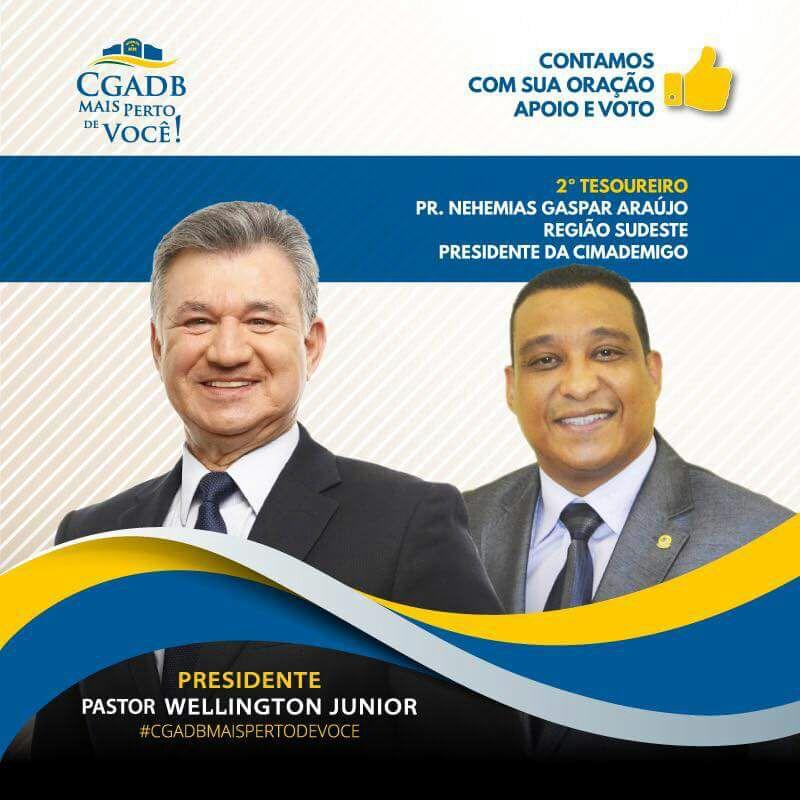 CGADB empossa diretoria e pastor de Betim continua na Mesa Diretora