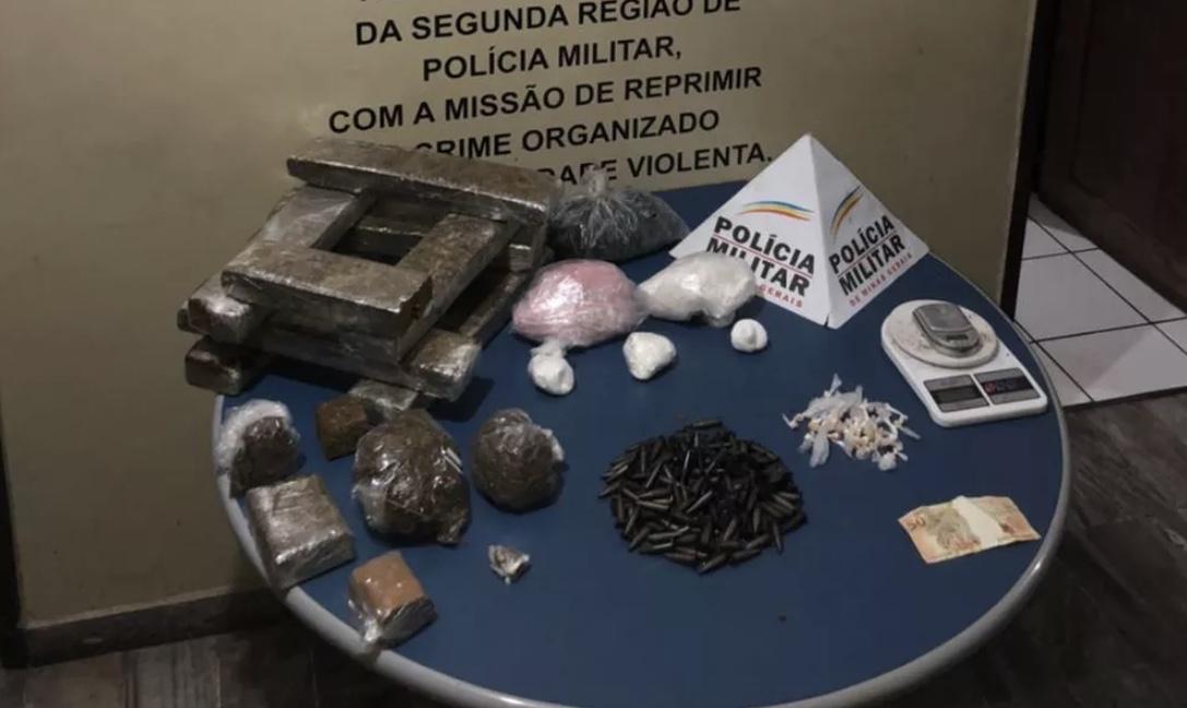 Homens suspeitos de tráfico de drogas são presos em Betim