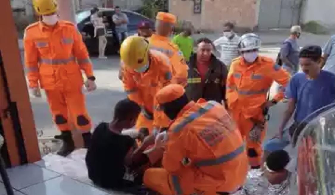 Crianças que andavam de bicicleta são atropeladas por ônibus em Betim