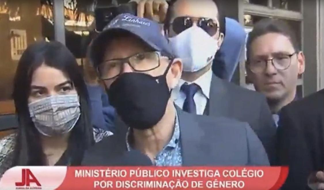 “Só reafirmamos a Bíblia: Deus criou homem e mulher”, diz Jorge Linhares após depor no MP