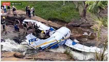 Avião com Marília Mendonça cai em MG, assessoria diz que cantora está bem