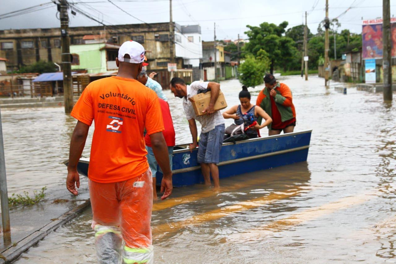 Defesa Civil já recebeu 499 chamados em decorrência das fortes chuvas em Betim
