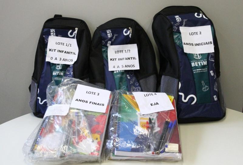 Prefeitura de Betim anuncia entrega do Kit Escolar 2022