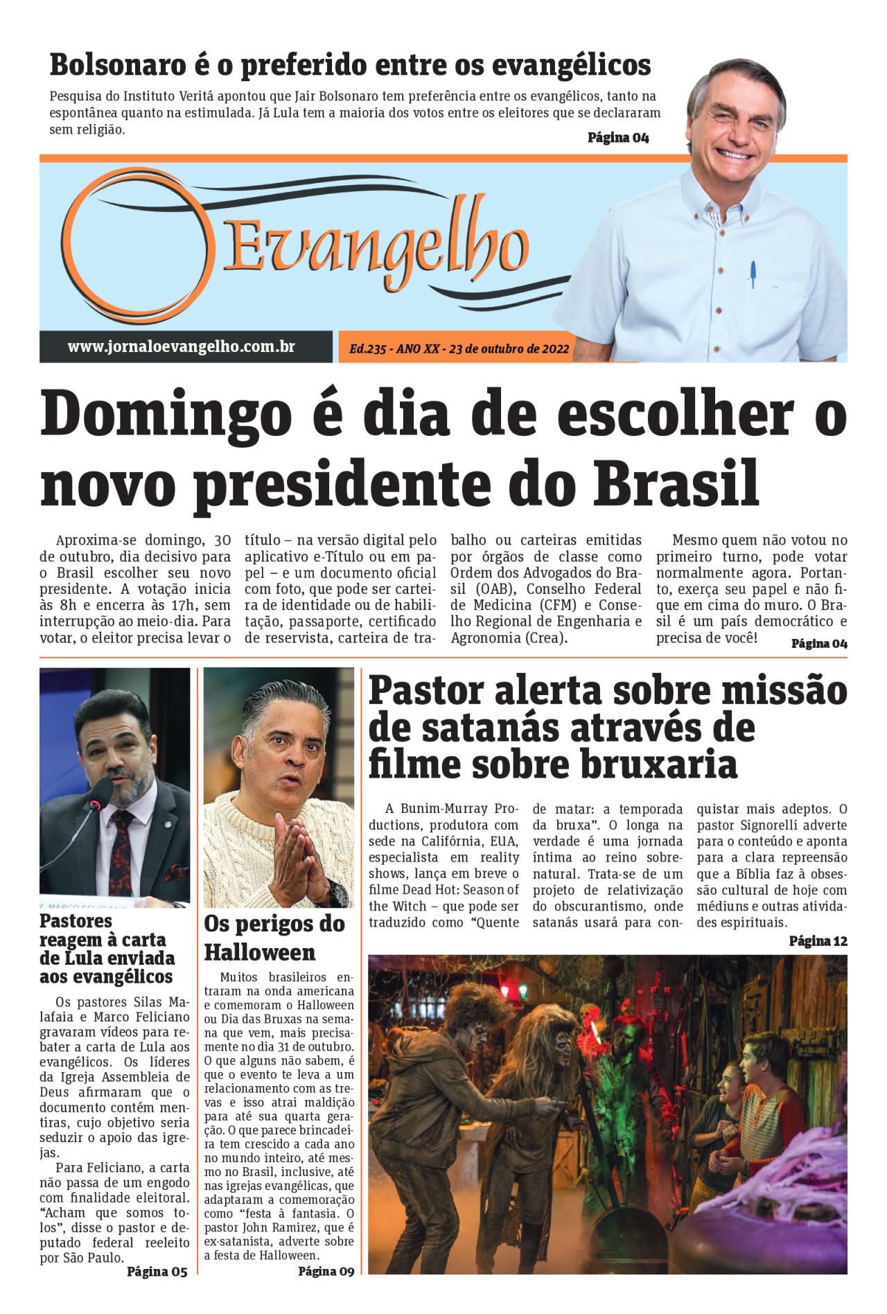 Pastor alerta sobre missão de satanás através de fi lme sobre bruxaria