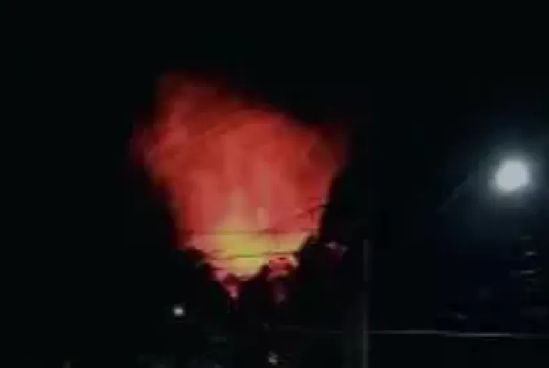 Bola de fogo no céu assusta moradores de Betim