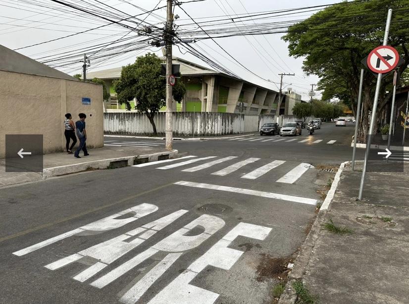 Trânsito no bairro Angola com mudanças de sentido e sinalização