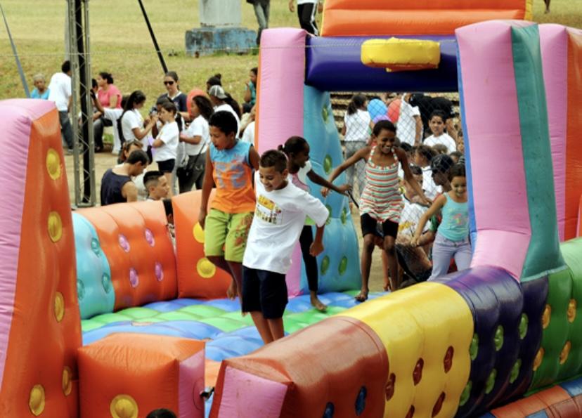 Banco de Alimentos promove tarde de lazer para as Crianças