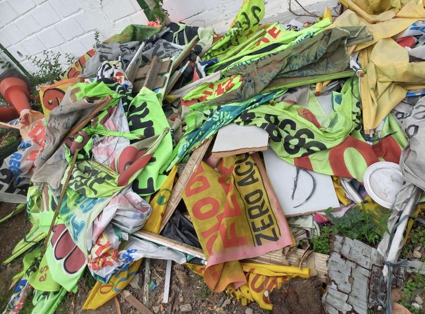 Prefeitura recolhe 121 materiais de publicidade irregular em vias públicas de Betim