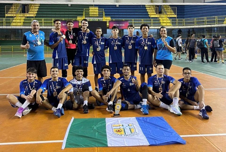 Betim é campeão da Liga Mineira de Vôlei Masculino sub-17