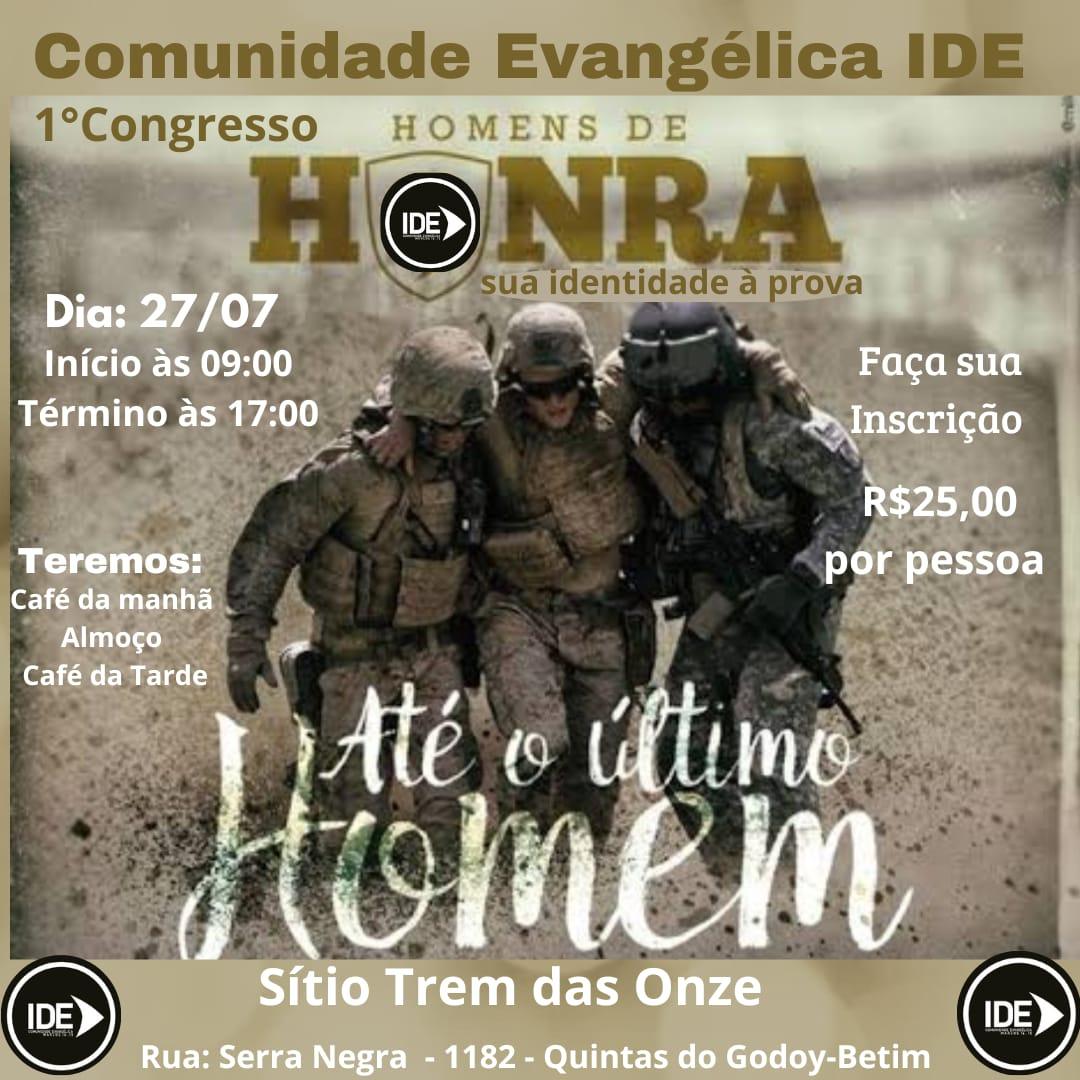 Comunidade Evangélica IDE realiza primeiro Congresso 