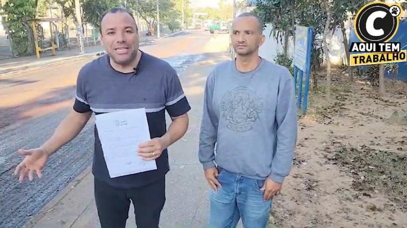 Prefeitura de Betim atende requerimento do vereador Claudinho e inicia obras na rua Cícero Rabelo de Vasconcelos