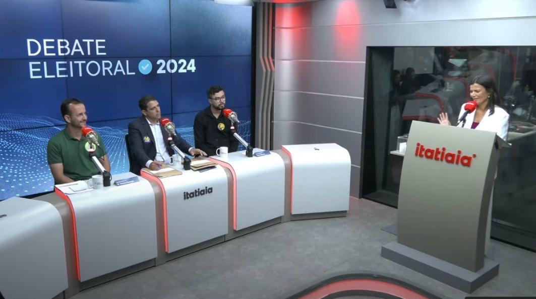 Debate da Itatiaia entre candidatos à Prefeitura de Betim aquece clima eleitoral