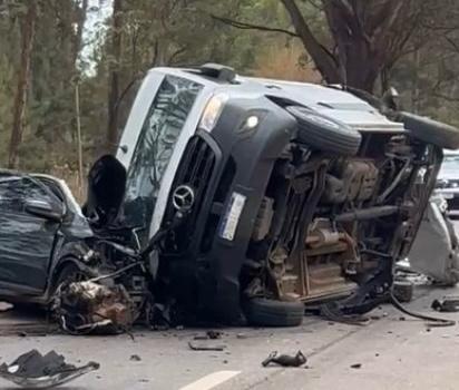 Acidente na BR-040 com ônibus furtado em Betim deixa um morto e um ferido