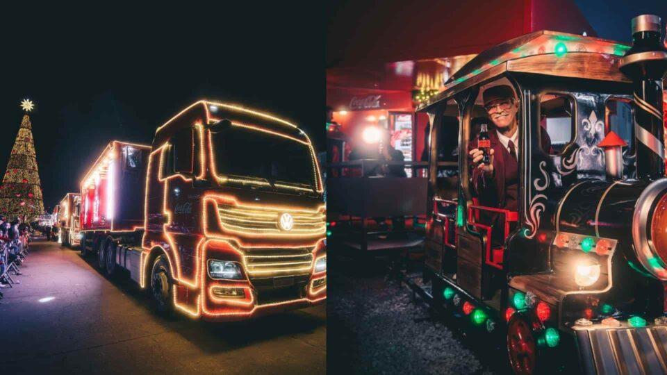 Caravana de Natal da Coca-Cola estará em Betim no dia 7 de dezembro