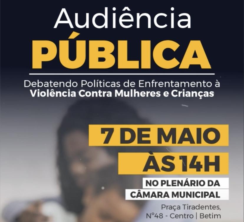 Audiência Pública vai debater violência em Betim