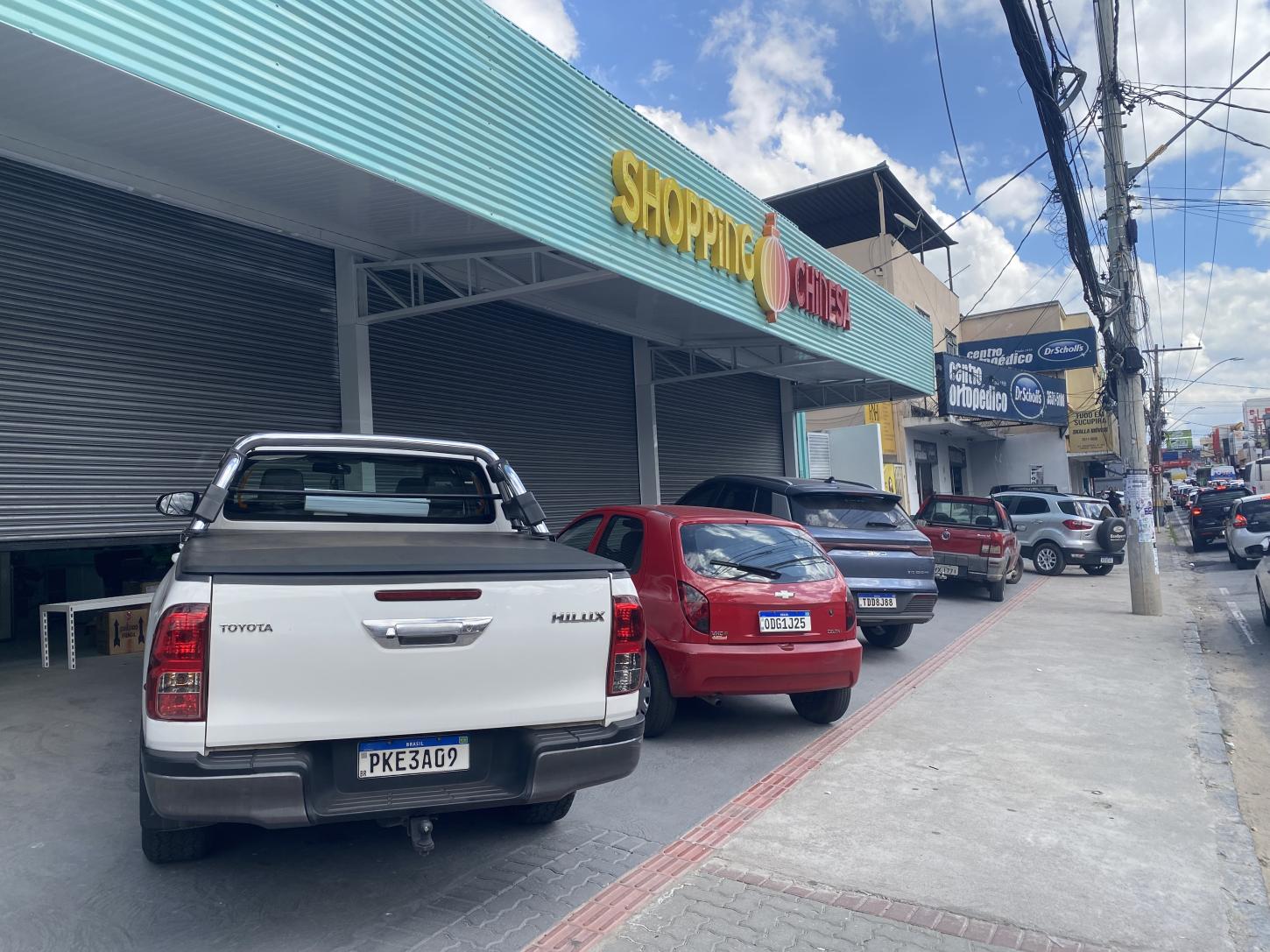 Hoje é dia da inauguração do Shopping Chinesa em Betim