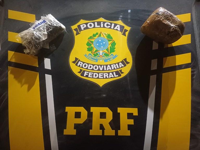 PRF apreende 1,45 kg de Haxixe do tipo 