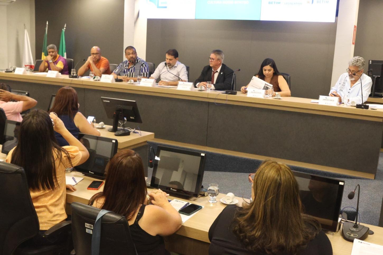 Câmara Municipal de Betim promove oficina sobre Lei de Incentivo à Cultura