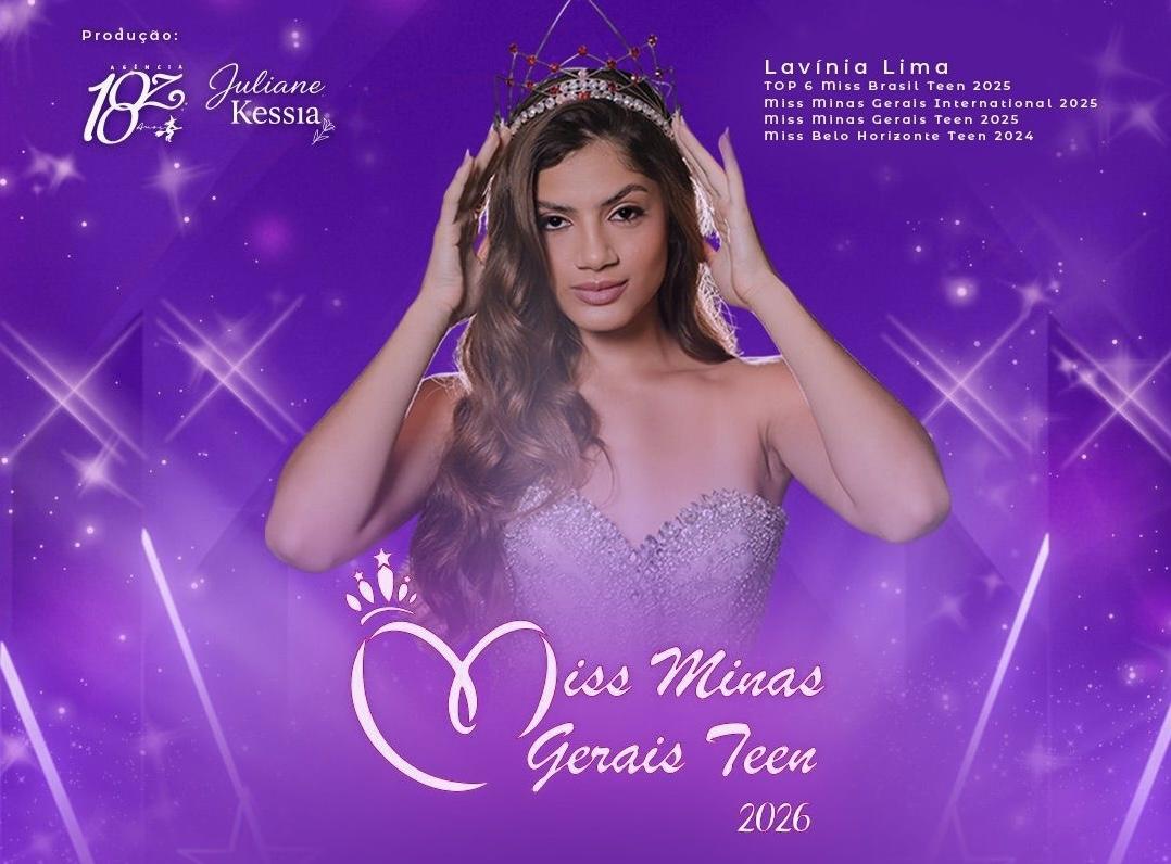 Beleza, talento e solidariedade:  Betim sedia o Miss Minas Gerais Teen 2026