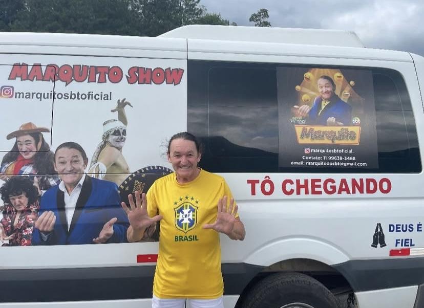 Humorista Marquito sofre acidente e passa por cirurgia