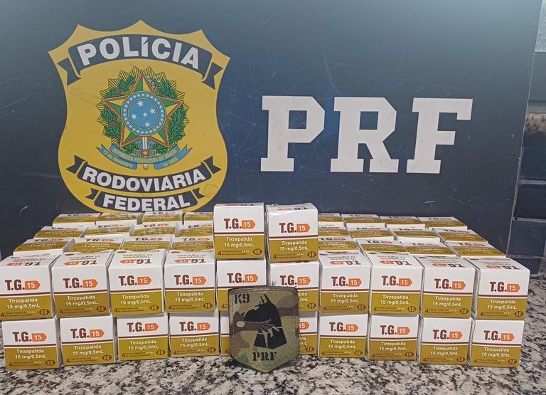 Mulher é presa pela PRF com medicamento proibido na BR-381 em Betim